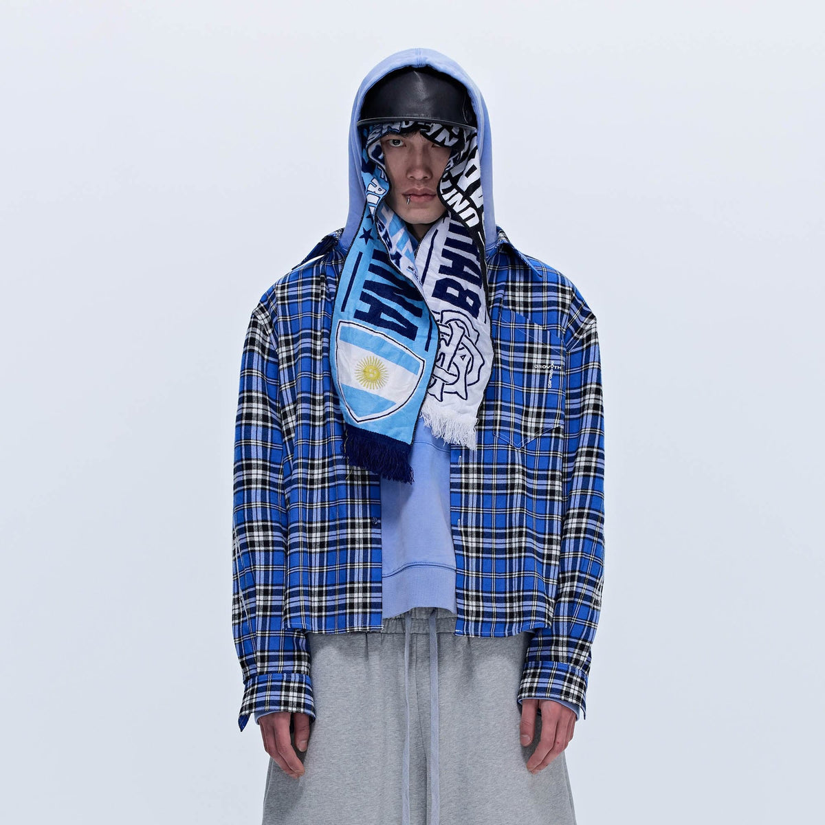 SAVAGEGROWTHWORLD No.5 Plaid Shirt