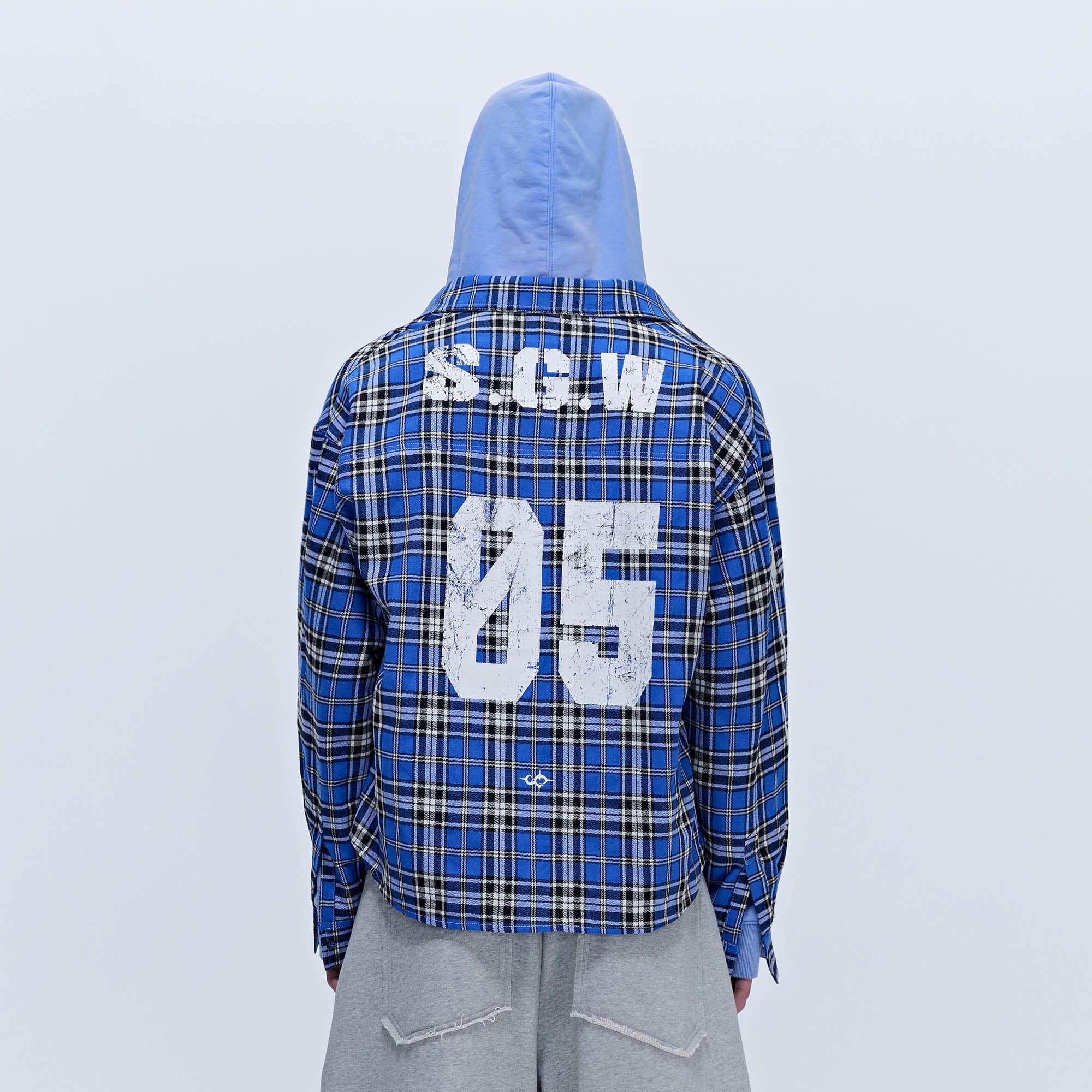 SAVAGEGROWTHWORLD No.5 Plaid Shirt