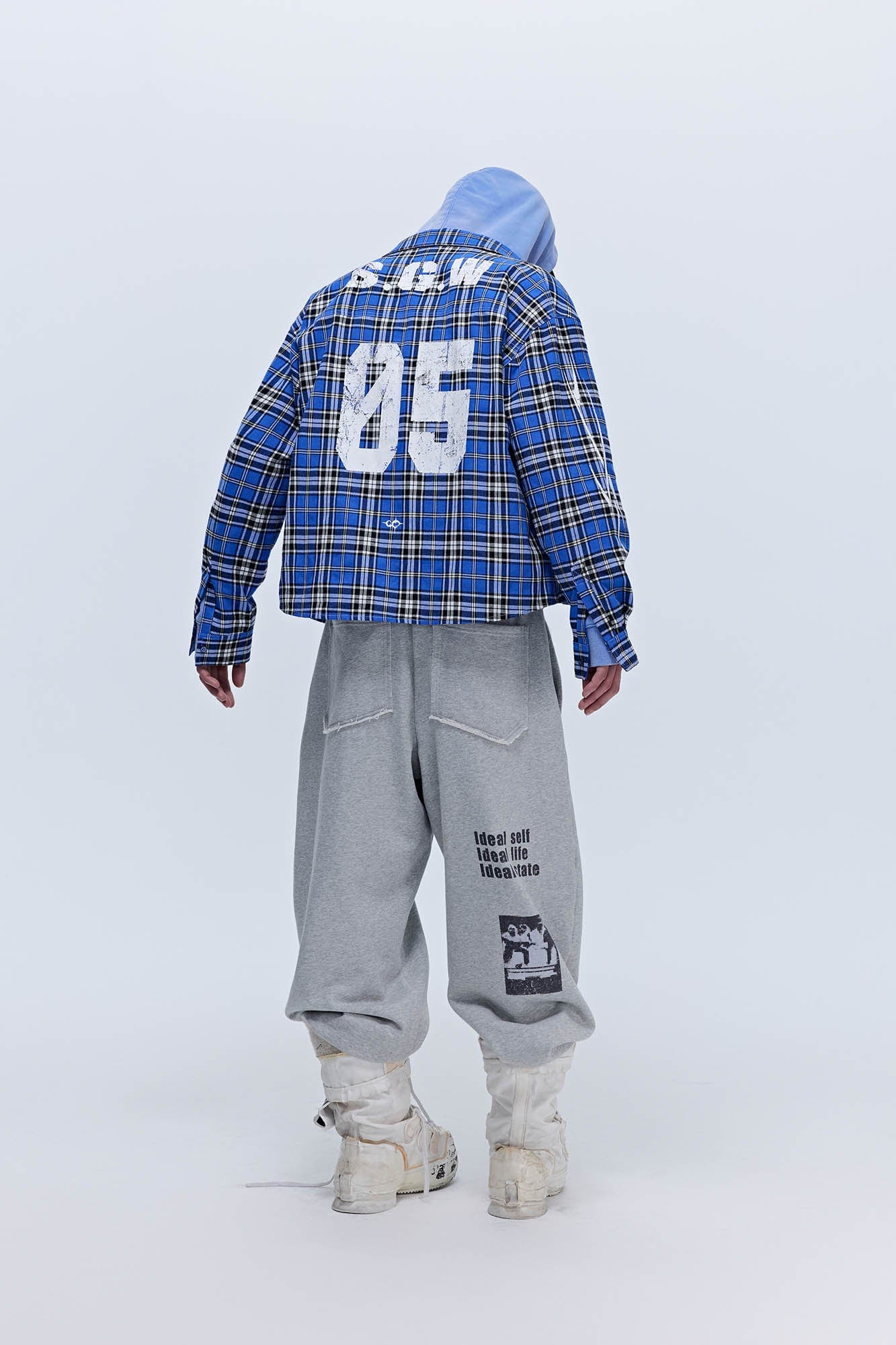 SAVAGEGROWTHWORLD No.5 Plaid Shirt