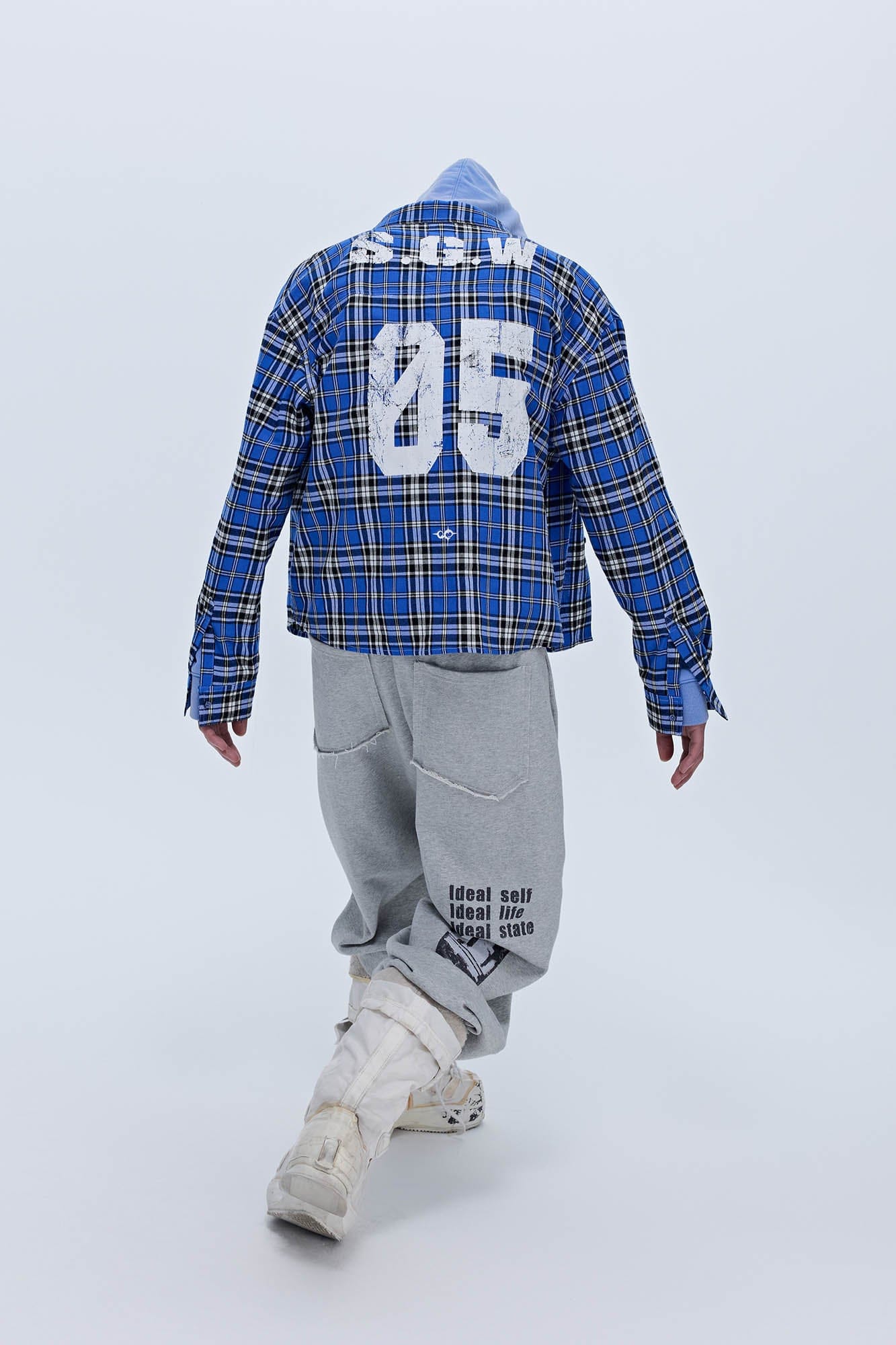 SAVAGEGROWTHWORLD No.5 Plaid Shirt