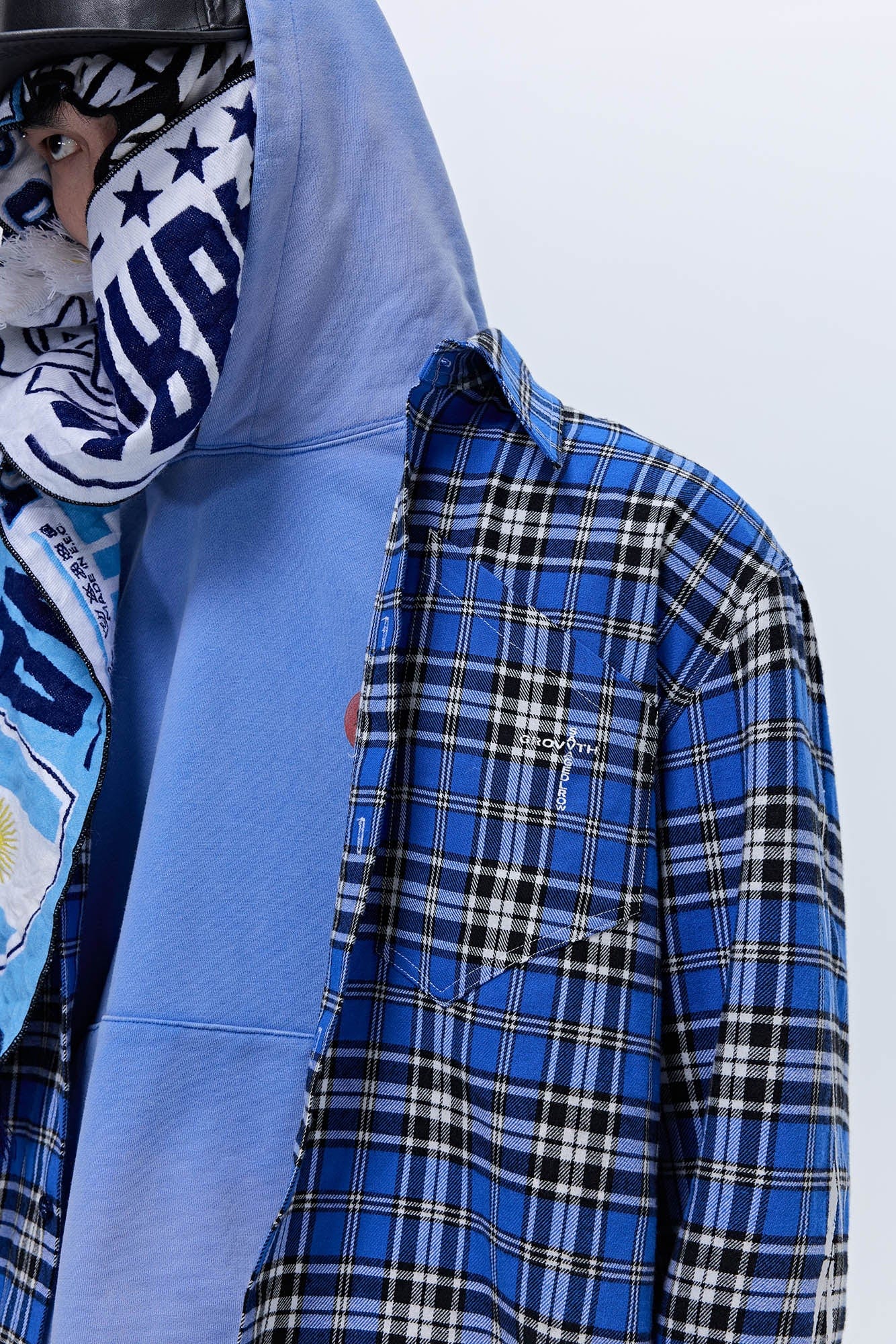 SAVAGEGROWTHWORLD No.5 Plaid Shirt