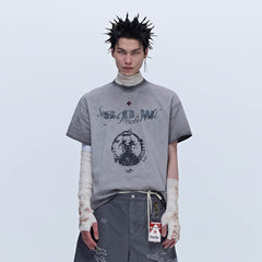 SAVAGEGROWTHWORLD Distressed GhosteMane T-Shirt