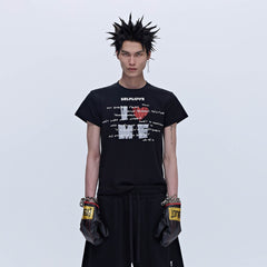 SAVAGEGROWTHWORLD Self-Love Statement Graphic T-Shirt
