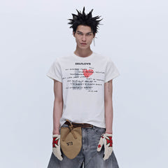 SAVAGEGROWTHWORLD Self-Love Statement Graphic T-Shirt