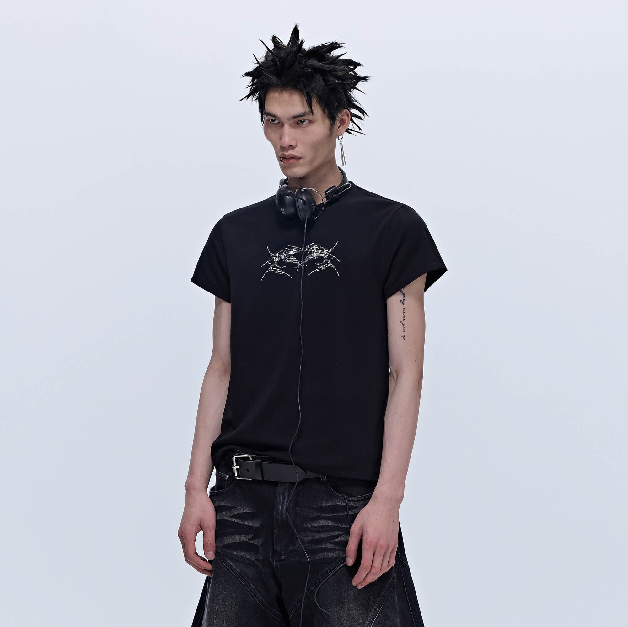 SAVAGEGROWTHWORLD Diamond Thorned Wings T-Shirt