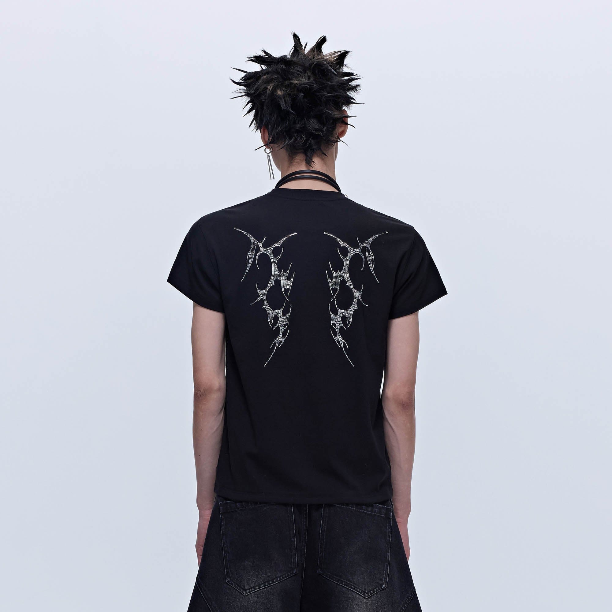 SAVAGEGROWTHWORLD Diamond Thorned Wings T-Shirt
