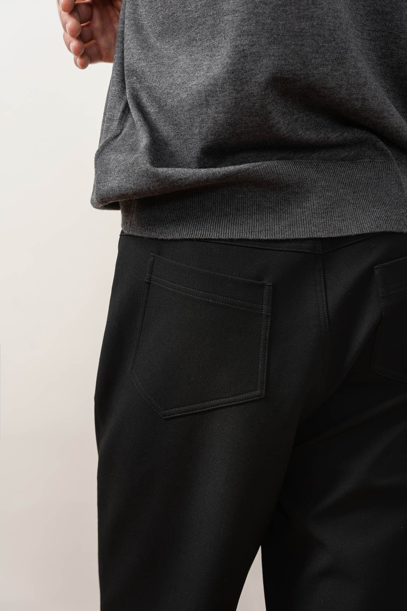 MOITIEDEPETALE Essential Layered Flared Trousers