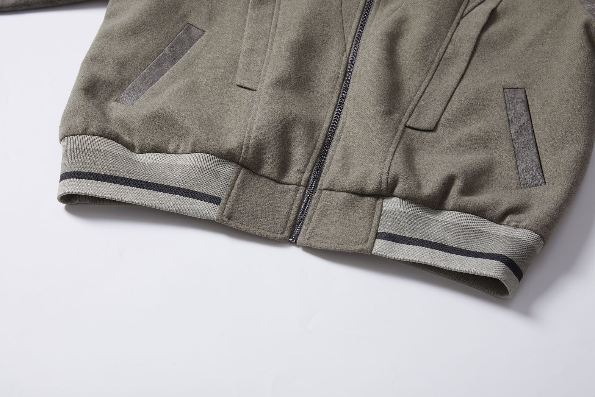 ERROR CODE ROBOT Pearl Embellished Paneled Varsity Jacket