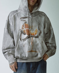 F2CE Retro Deconstructed Snake Hoodie