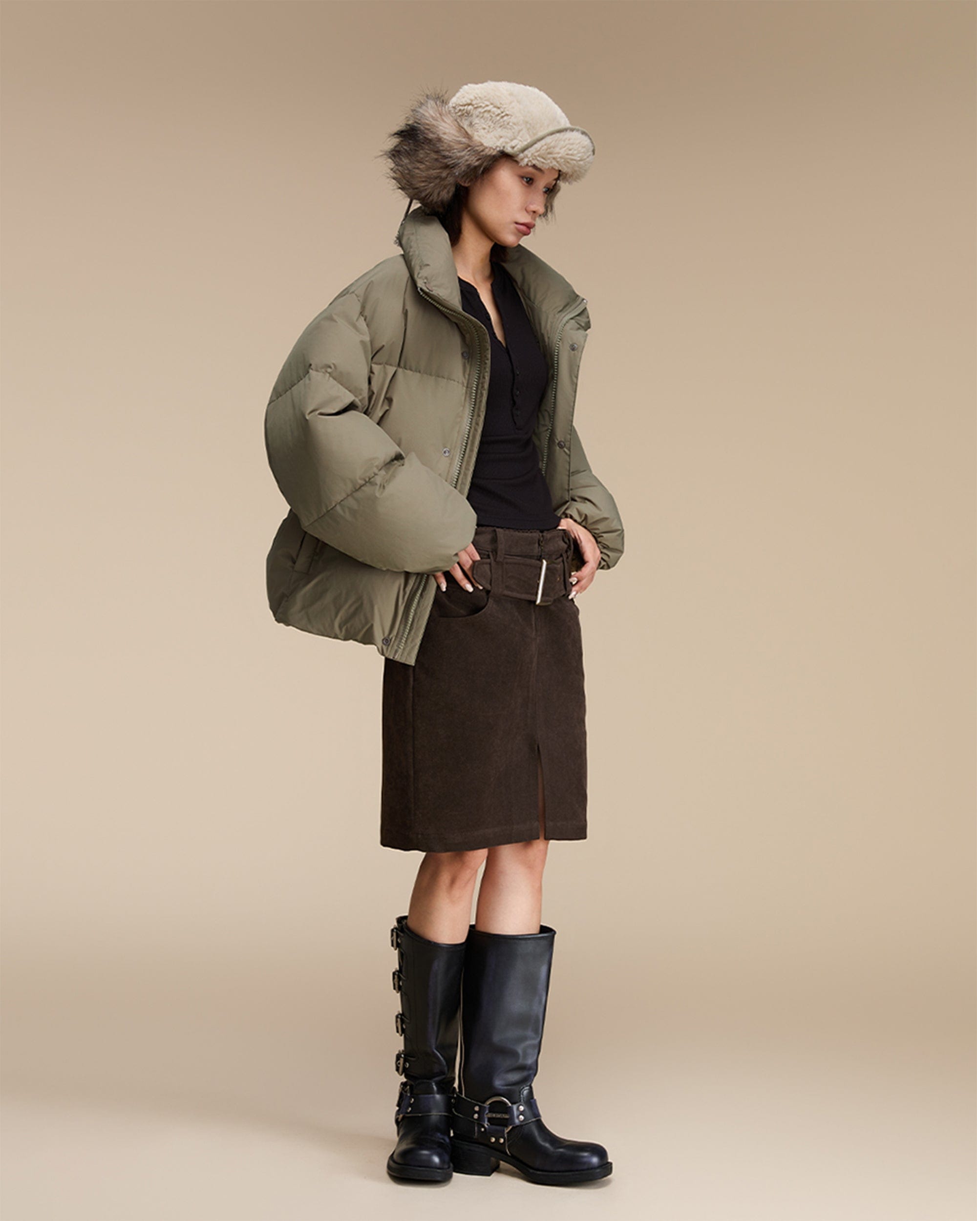 OPICLOTH The Fuzzy Trapper Hat