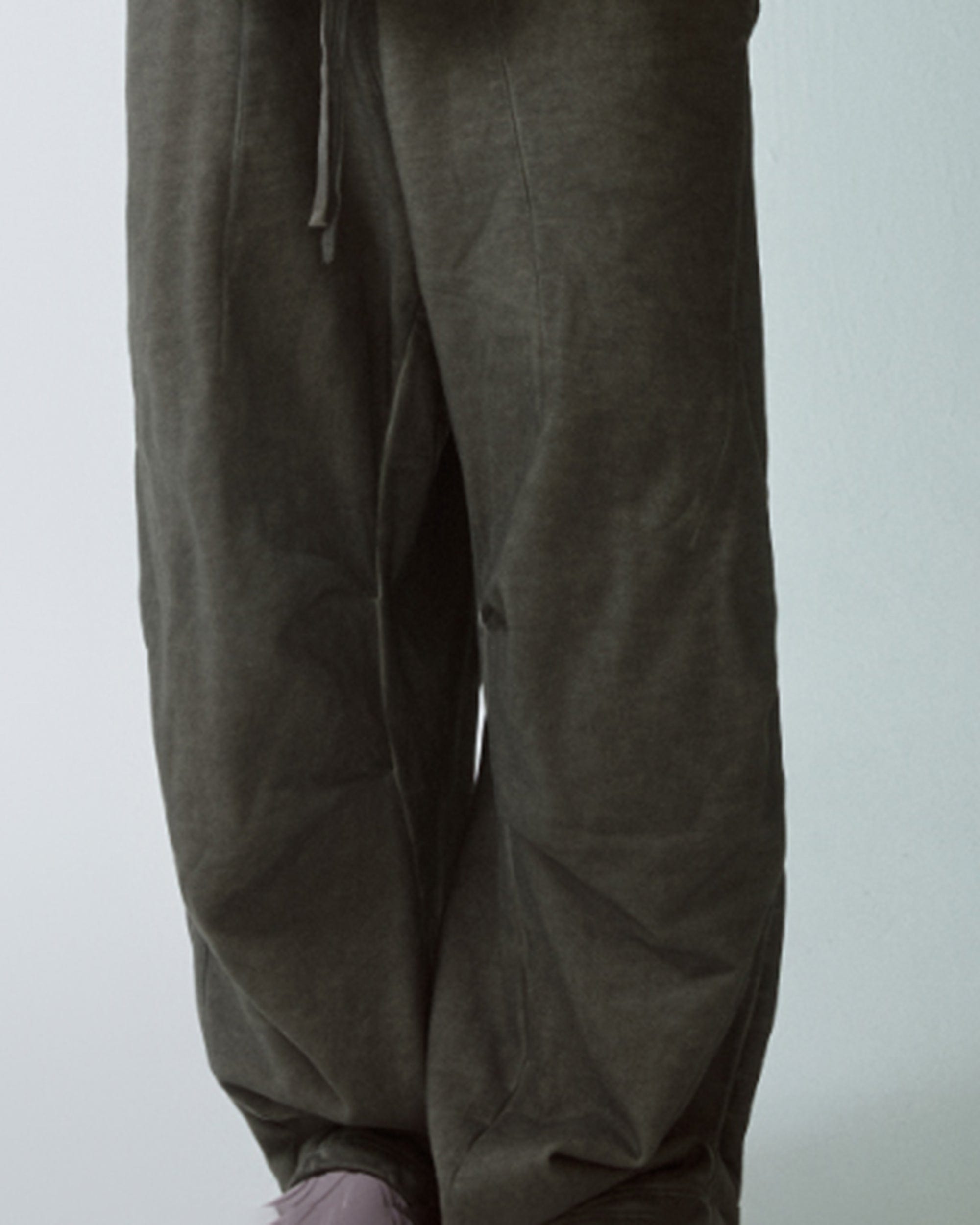 F2CE Retro Deconstructed Crinkled Pants