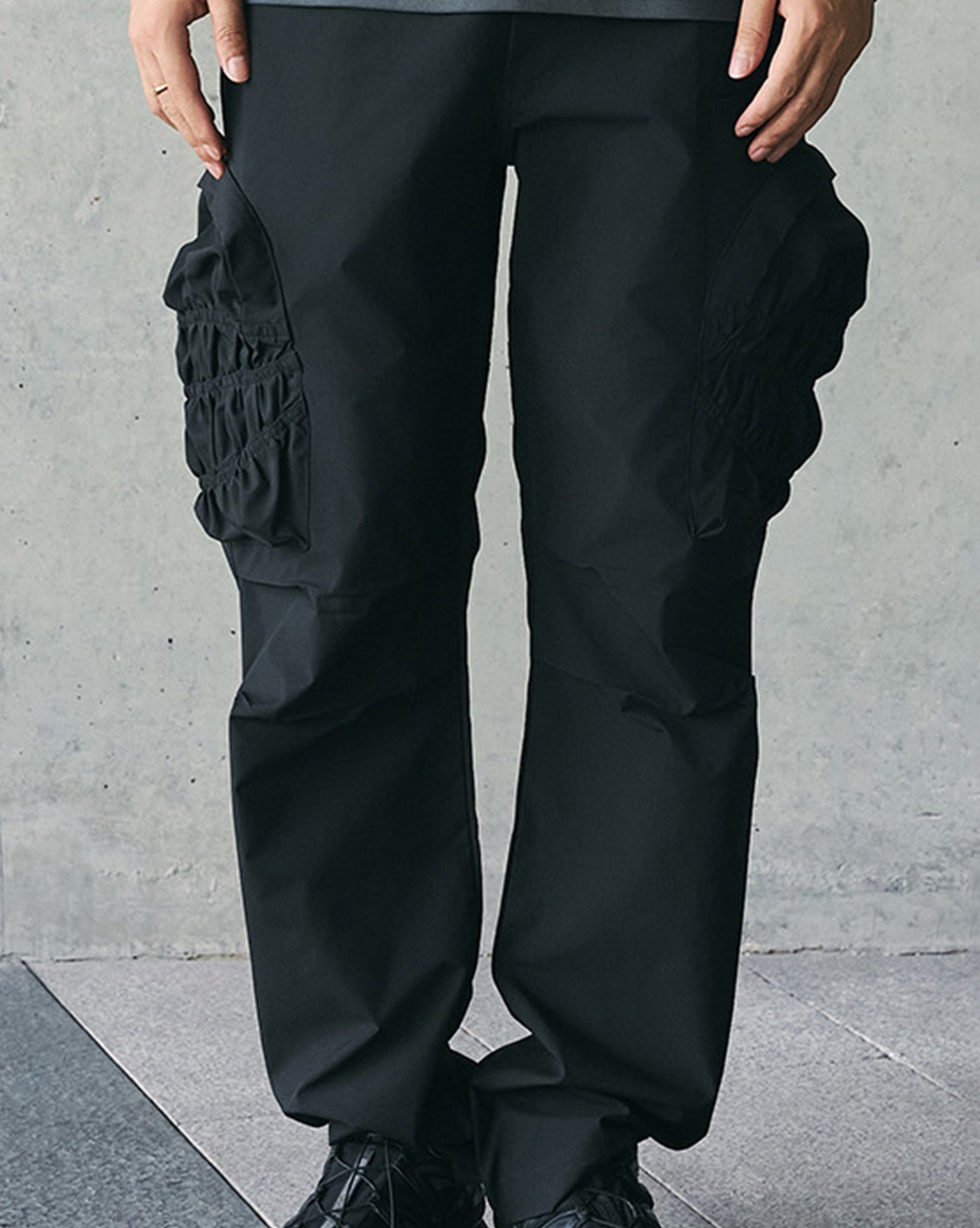 ENSHADOWER Modern Pleated Pocket Ourdoor Pants