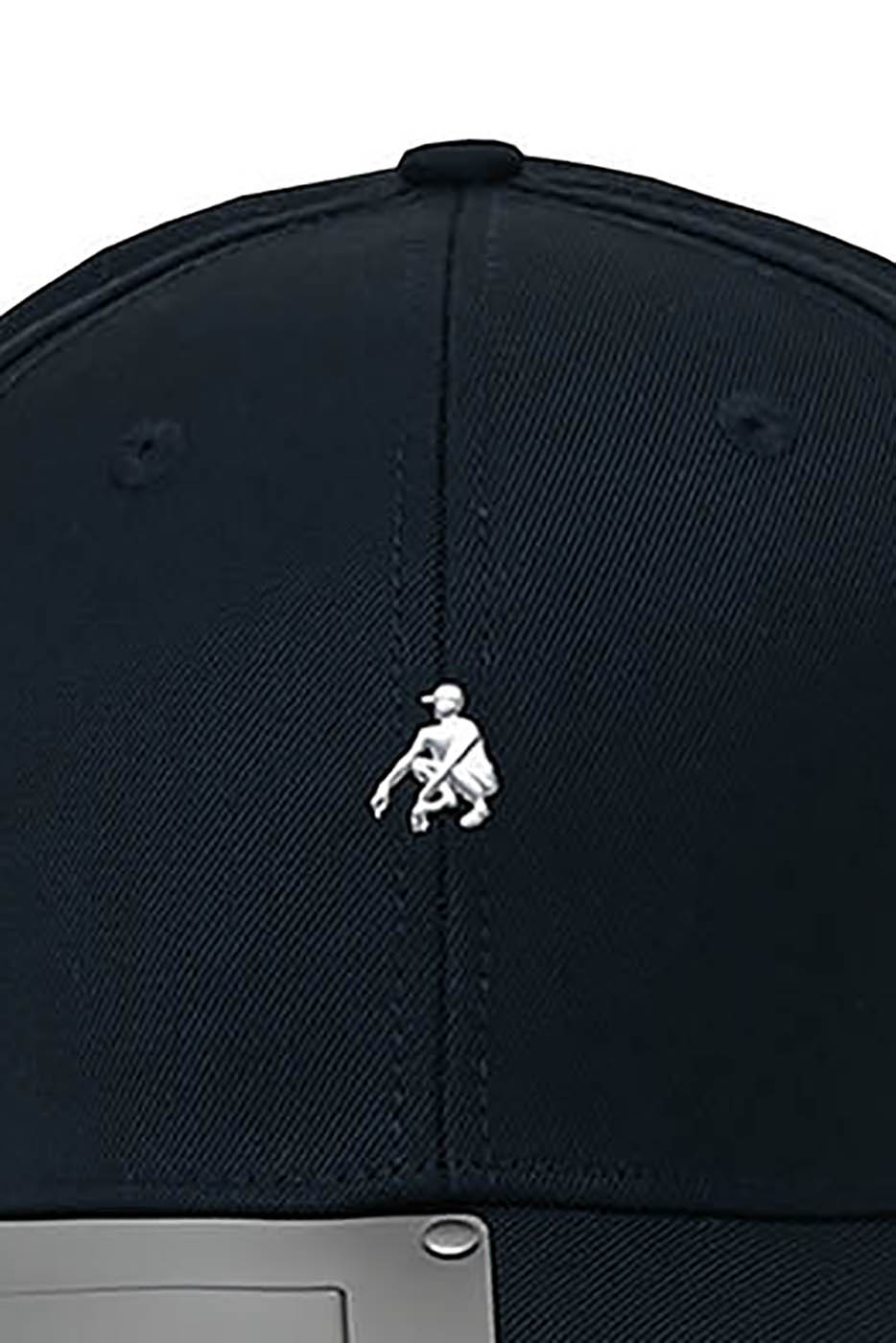 FACEONLAB Metal Plate LOGO Cap Black
