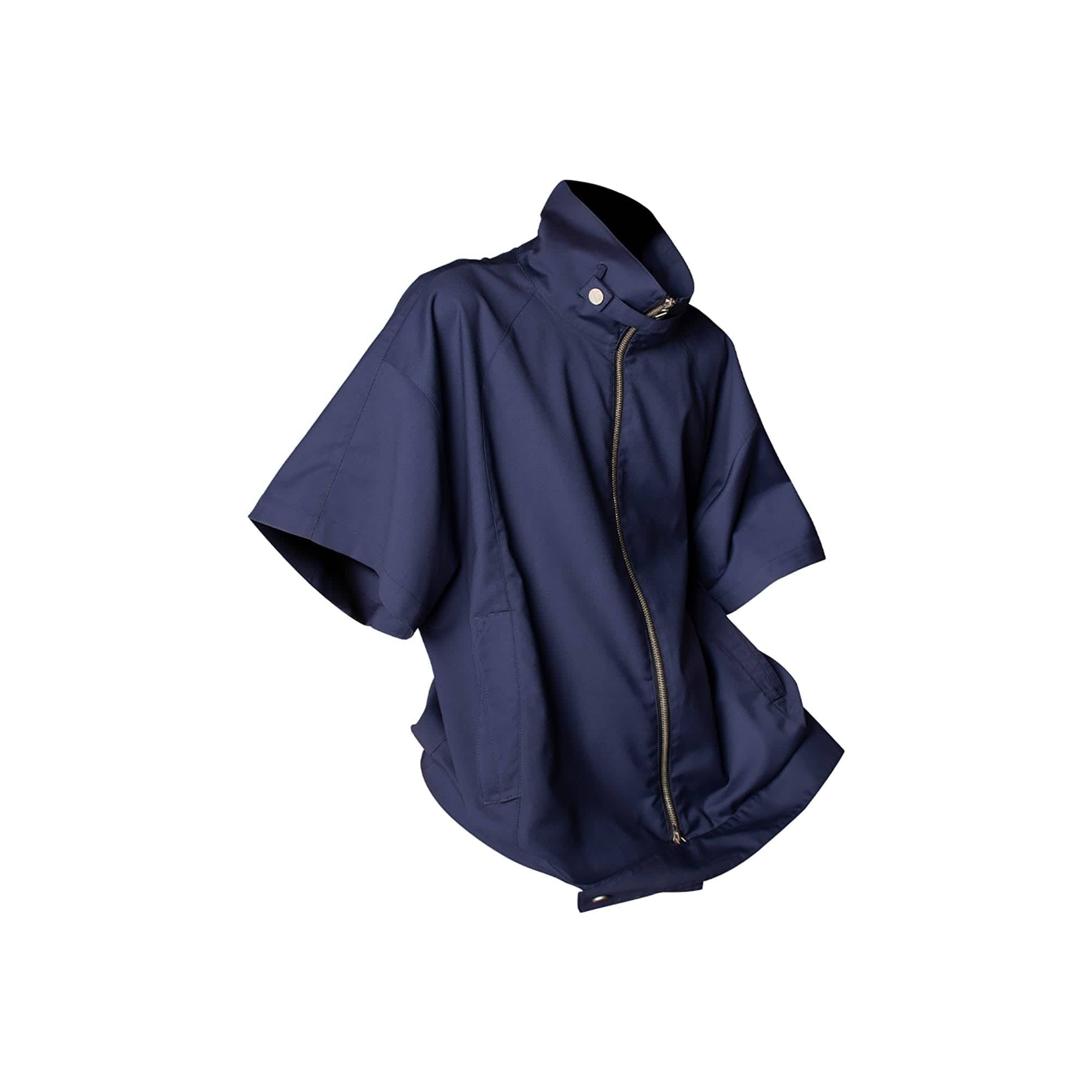 RELABEL Utility Stand Collar Half-Sleeve Jacket