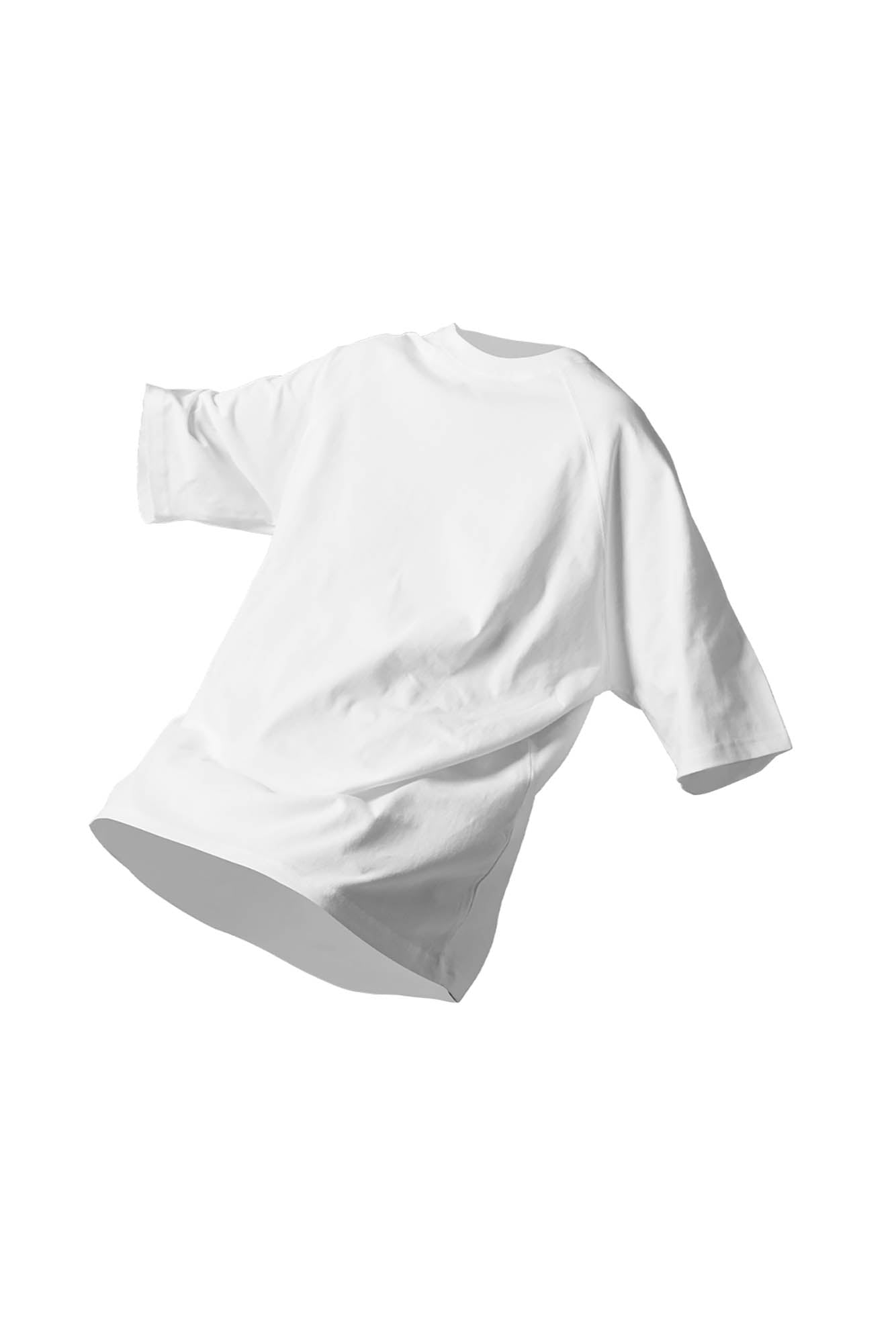 RELABEL Raglan Mid-Sleeve Oversized Tee