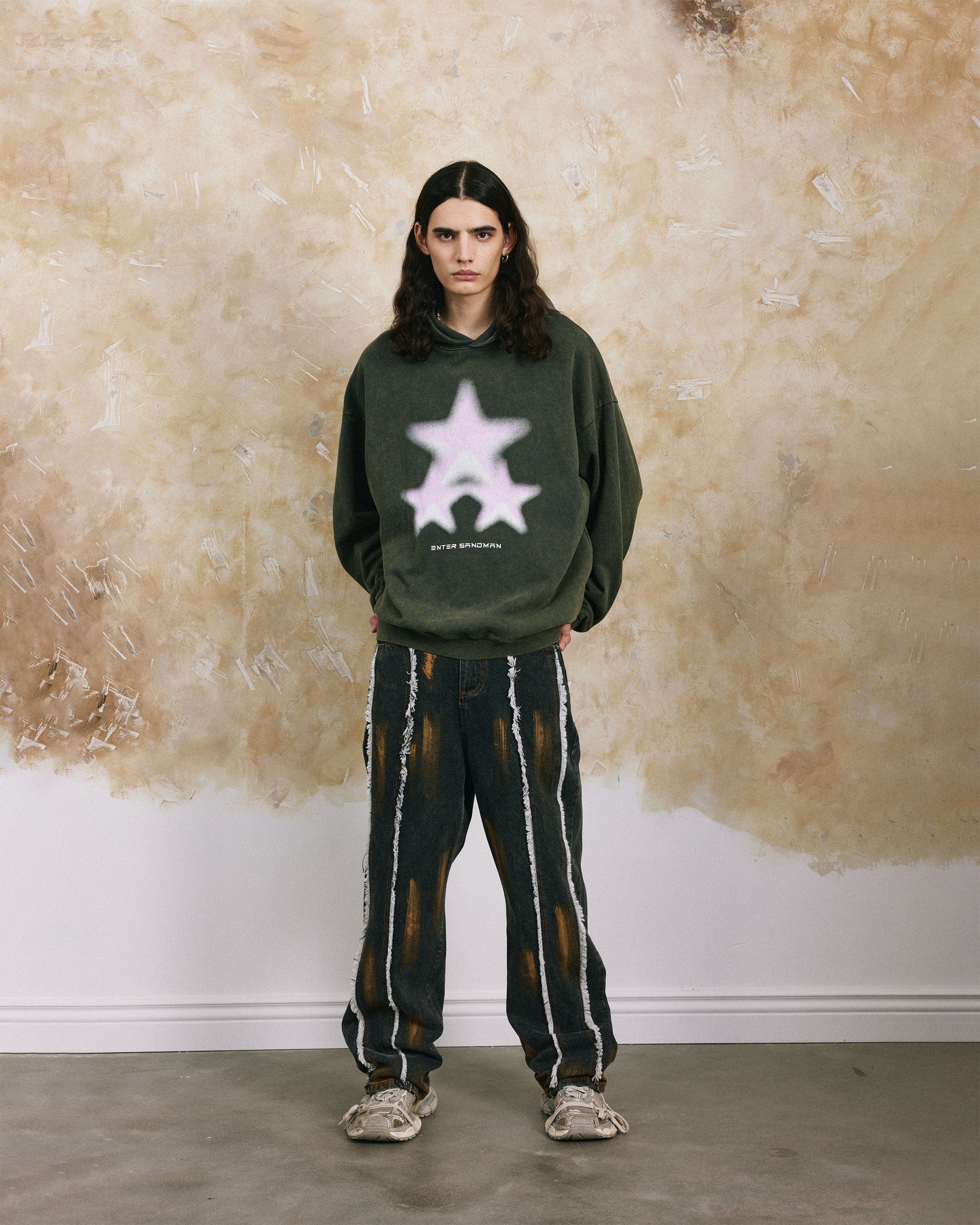 OVDY Soft Stars Faded Hoodie