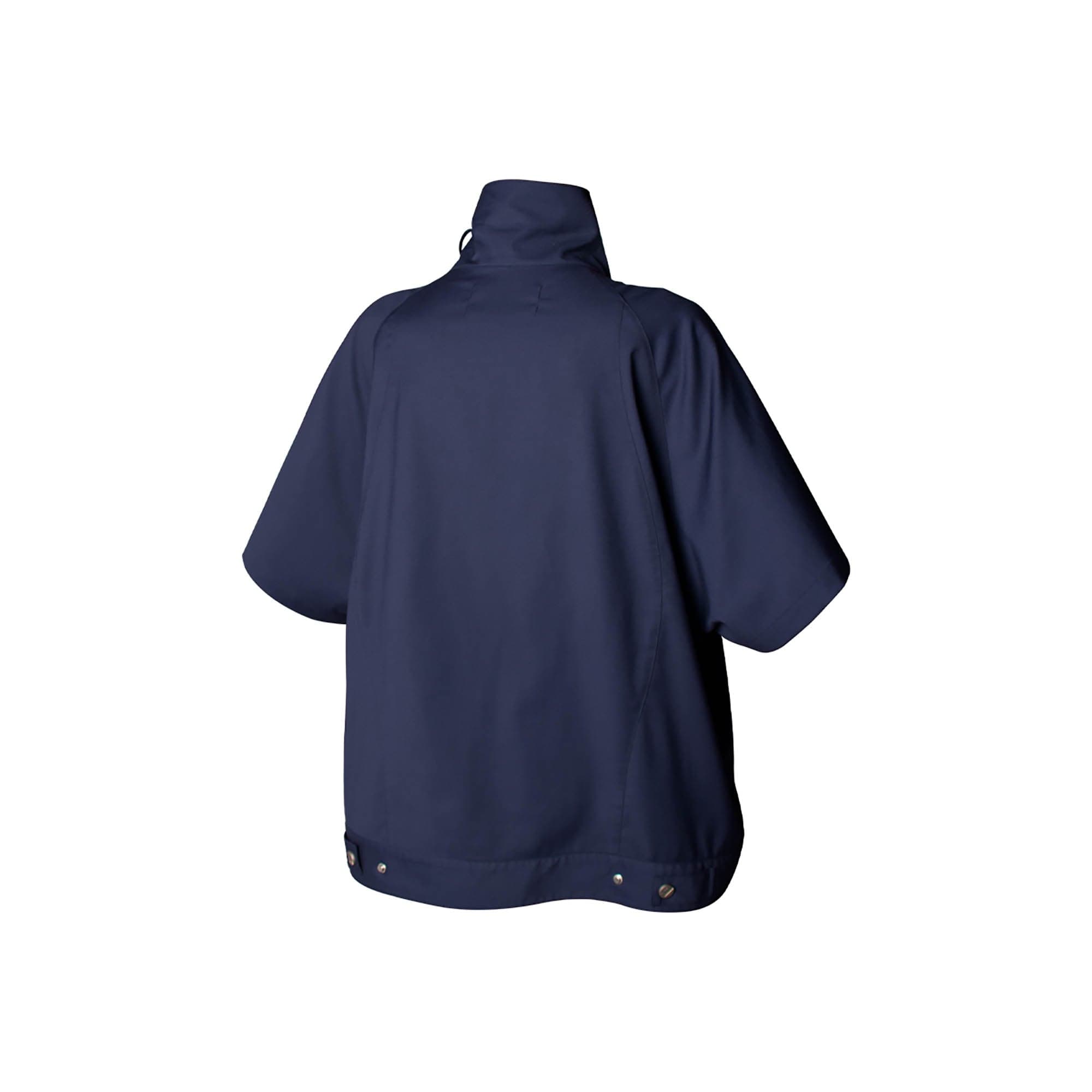 RELABEL Utility Stand Collar Half-Sleeve Jacket