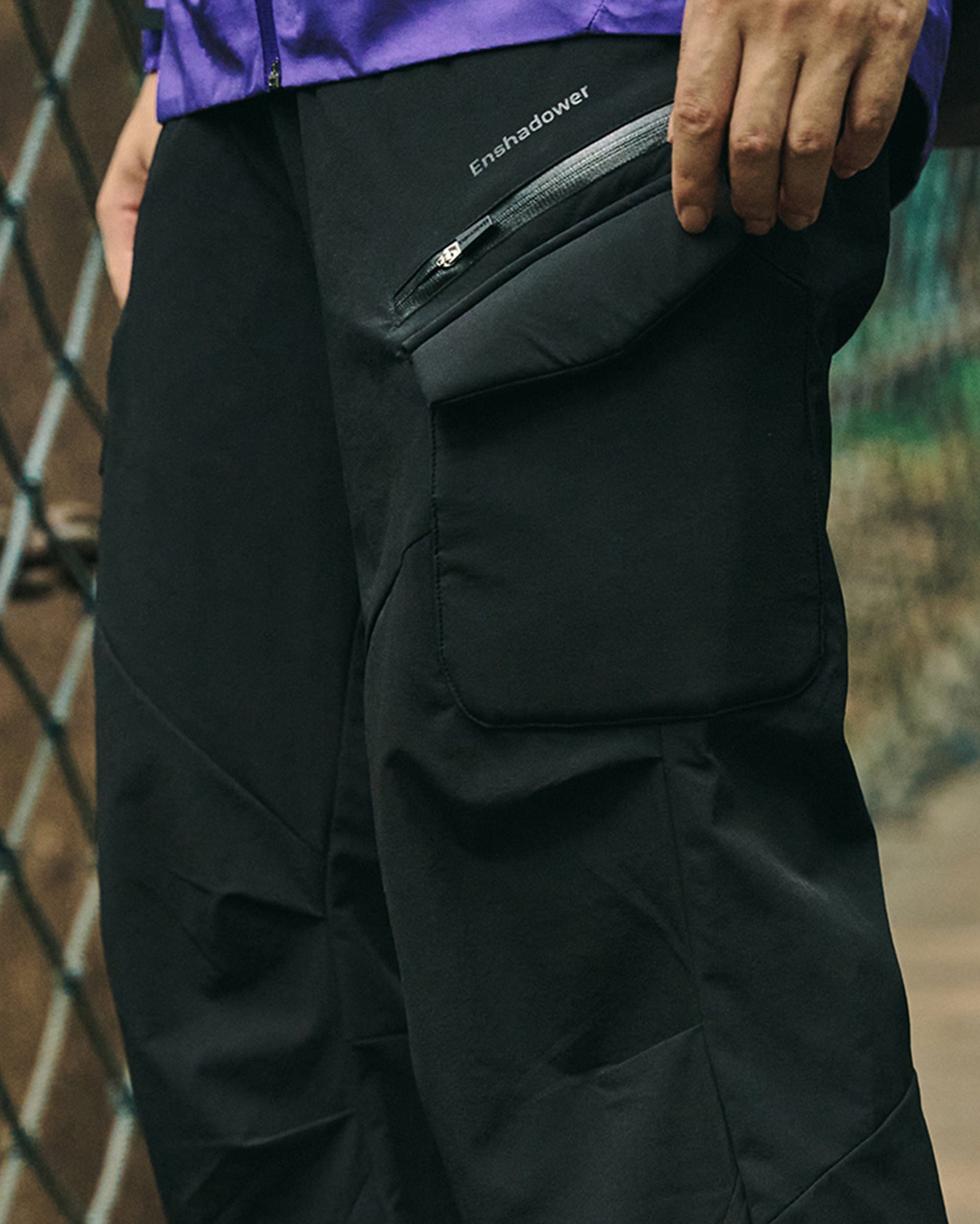 ENSHADOWER Waterproof Pleated Foam Pocket Hiking Pants