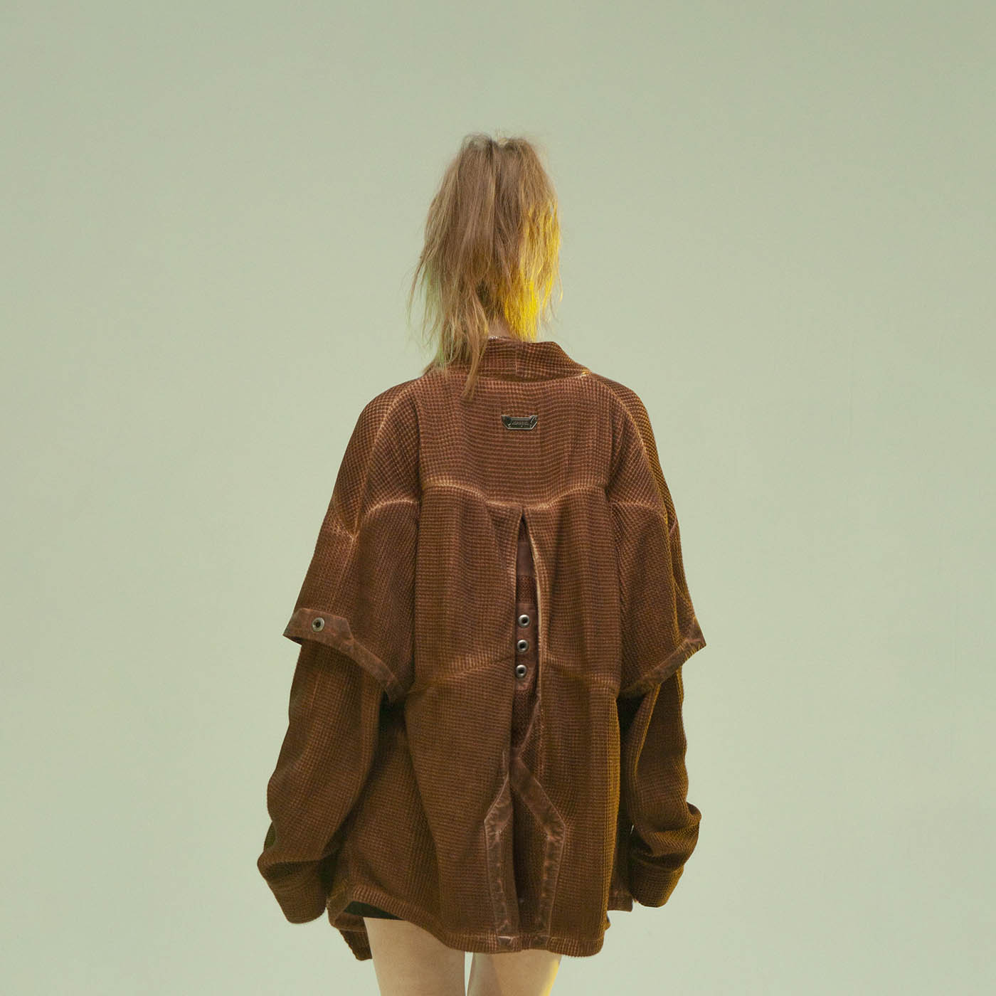 XIPHEVIL Cyberpunk Double-Layer Taoist Robe