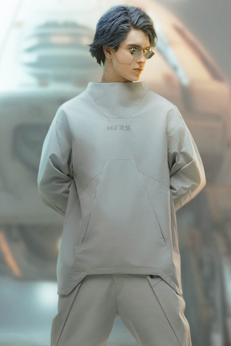 XIPHEVIL Space-Suit Deconstructed Pullover