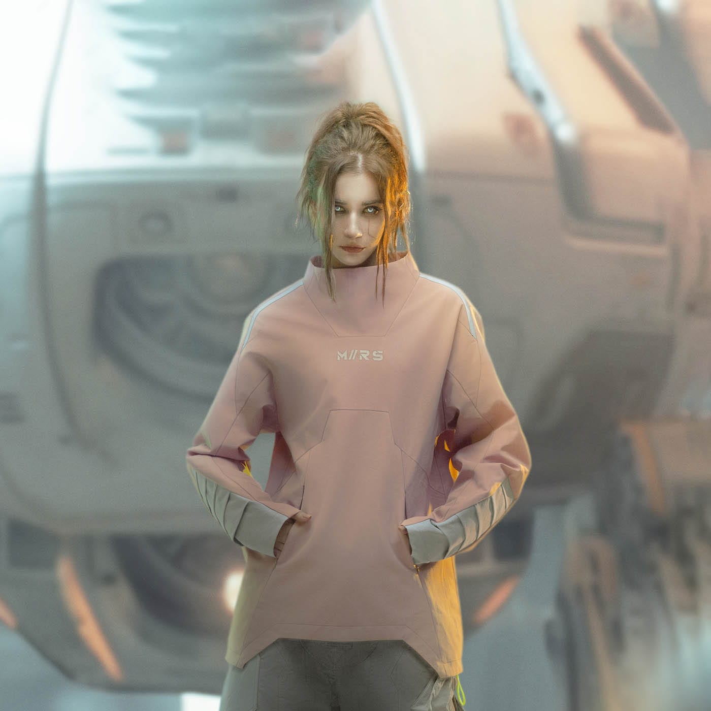 XIPHEVIL Space-Suit Deconstructed Pullover