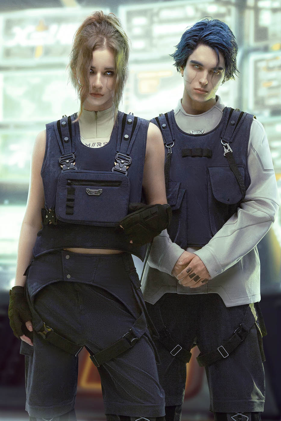 XIPHEVIL Detachable Chest Bag Tactical Vest