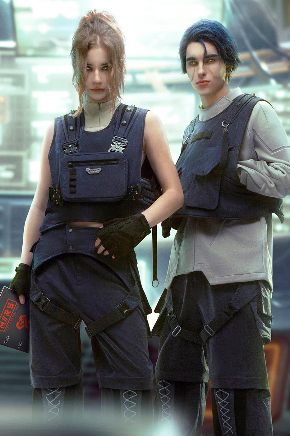 XIPHEVIL Detachable Chest Bag Tactical Vest