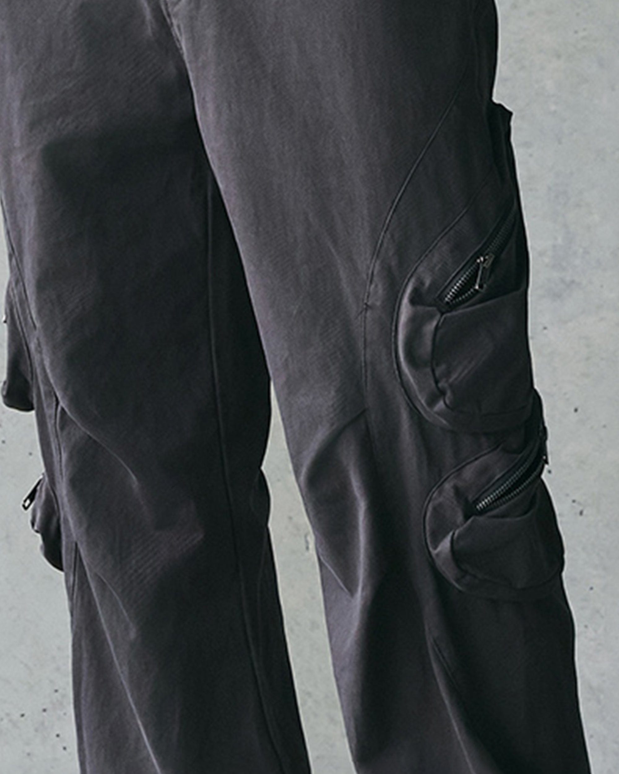 ENSHADOWER Modern Pleated Zipper Tactical Cargo