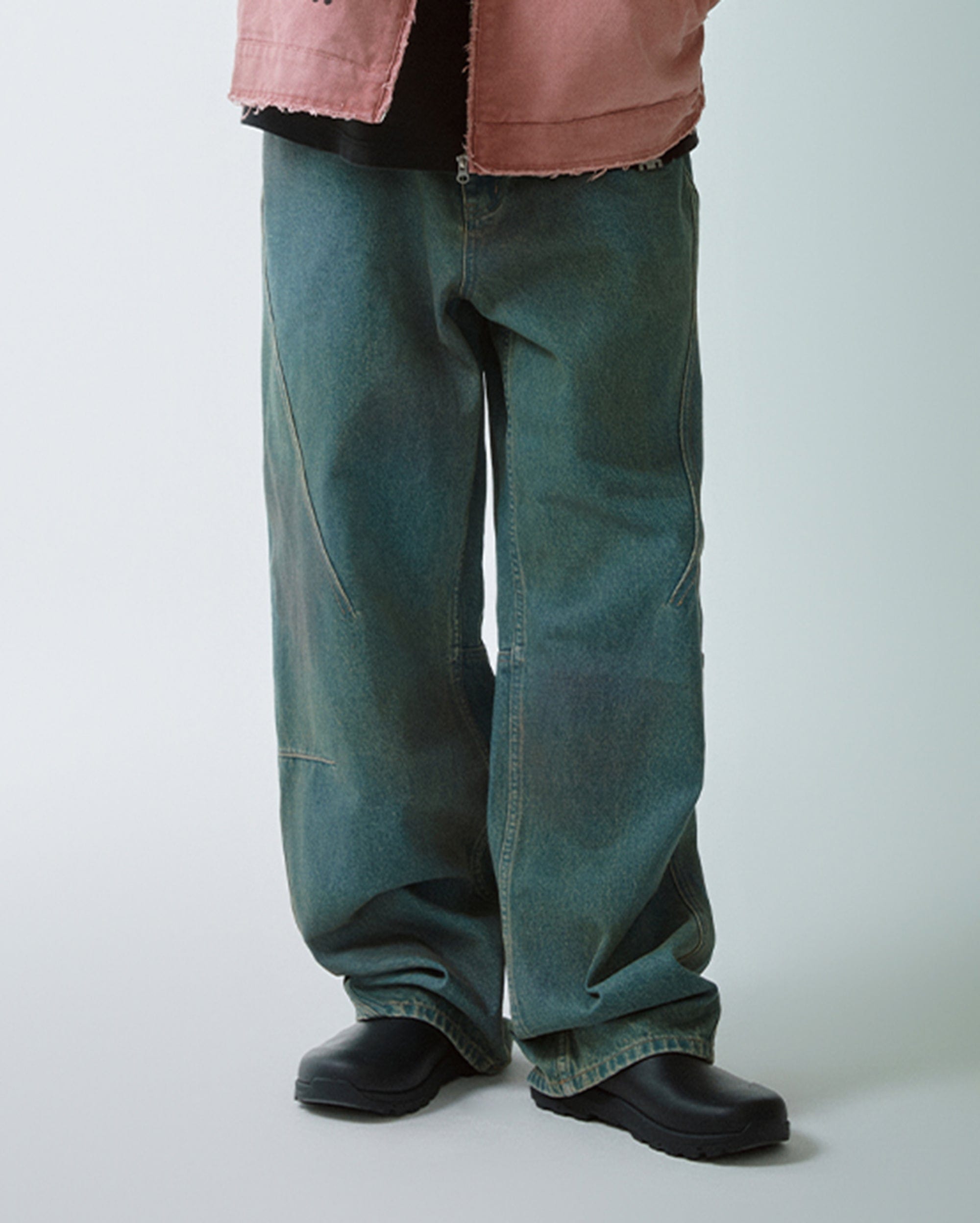 F2CE Deconstructed Washed Pants