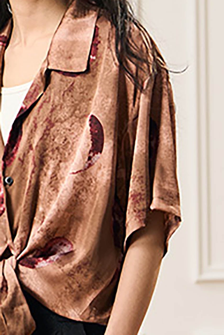 EPIC POETRY Planetary Full-Print Half Shirt