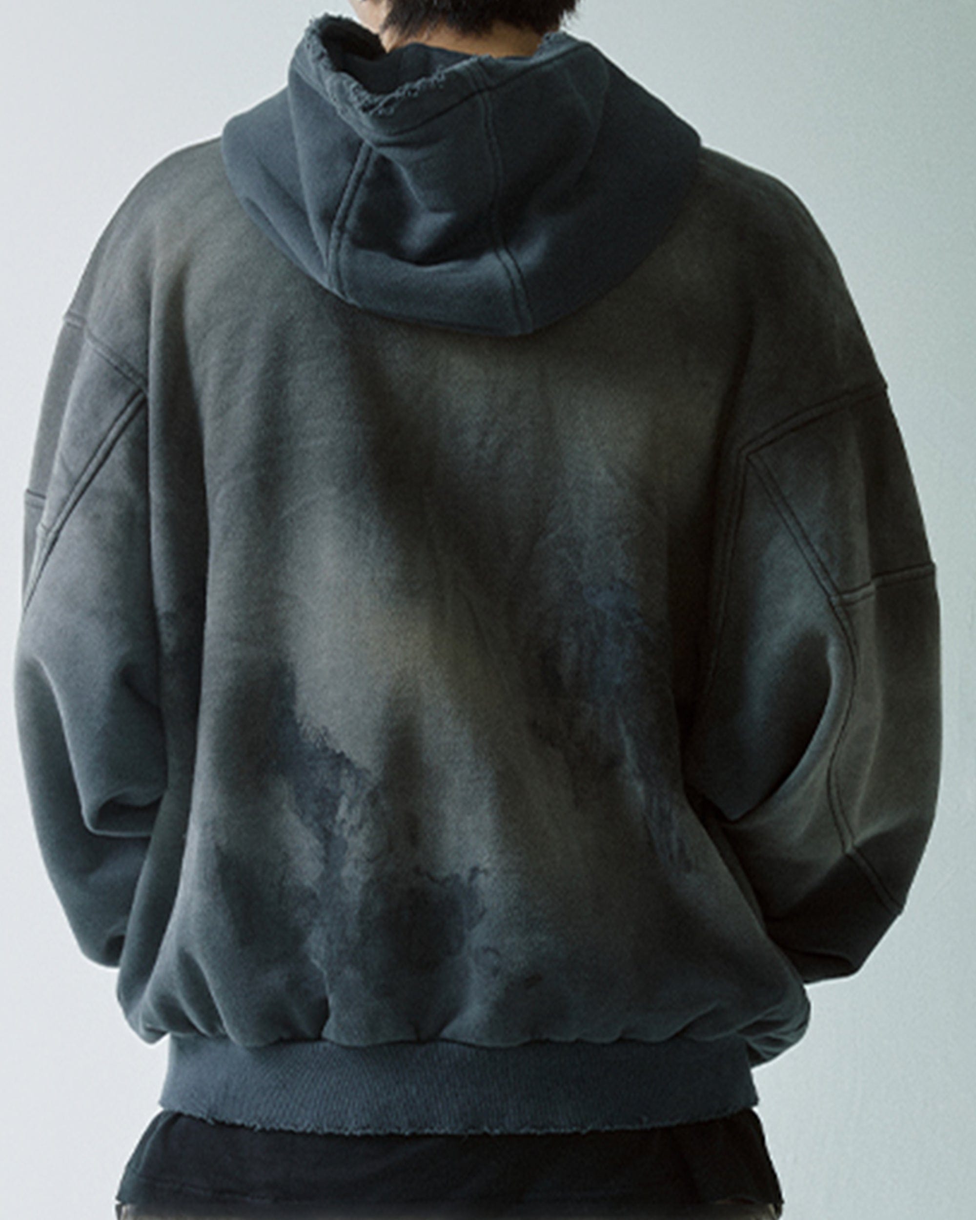 F2CE Distressed Spliced Hoodie