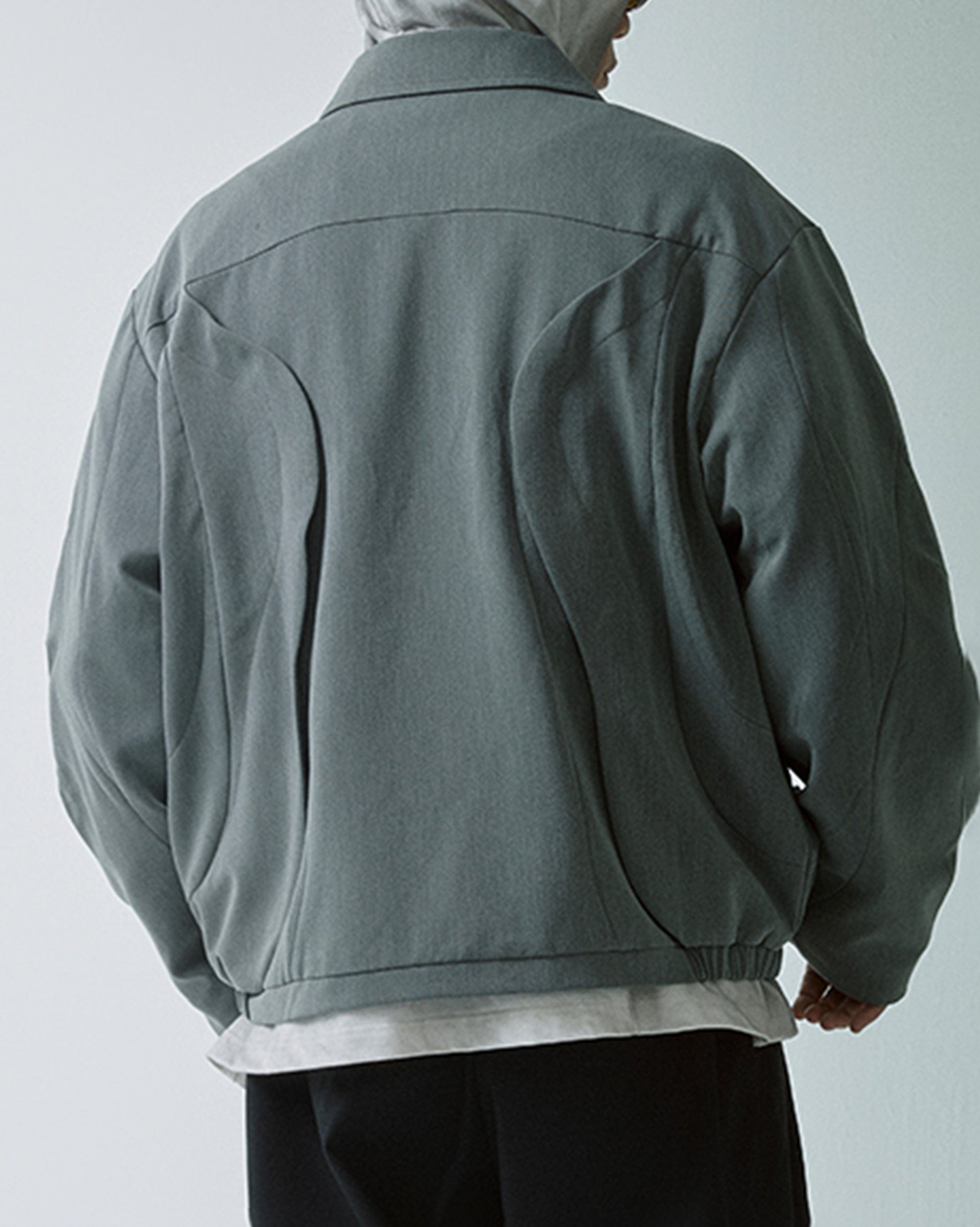 F2CE Deconstructed Layered Zip-Up Jacket
