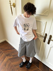 SOURPLUM Heart Dalmatian Graphic T-Shirt