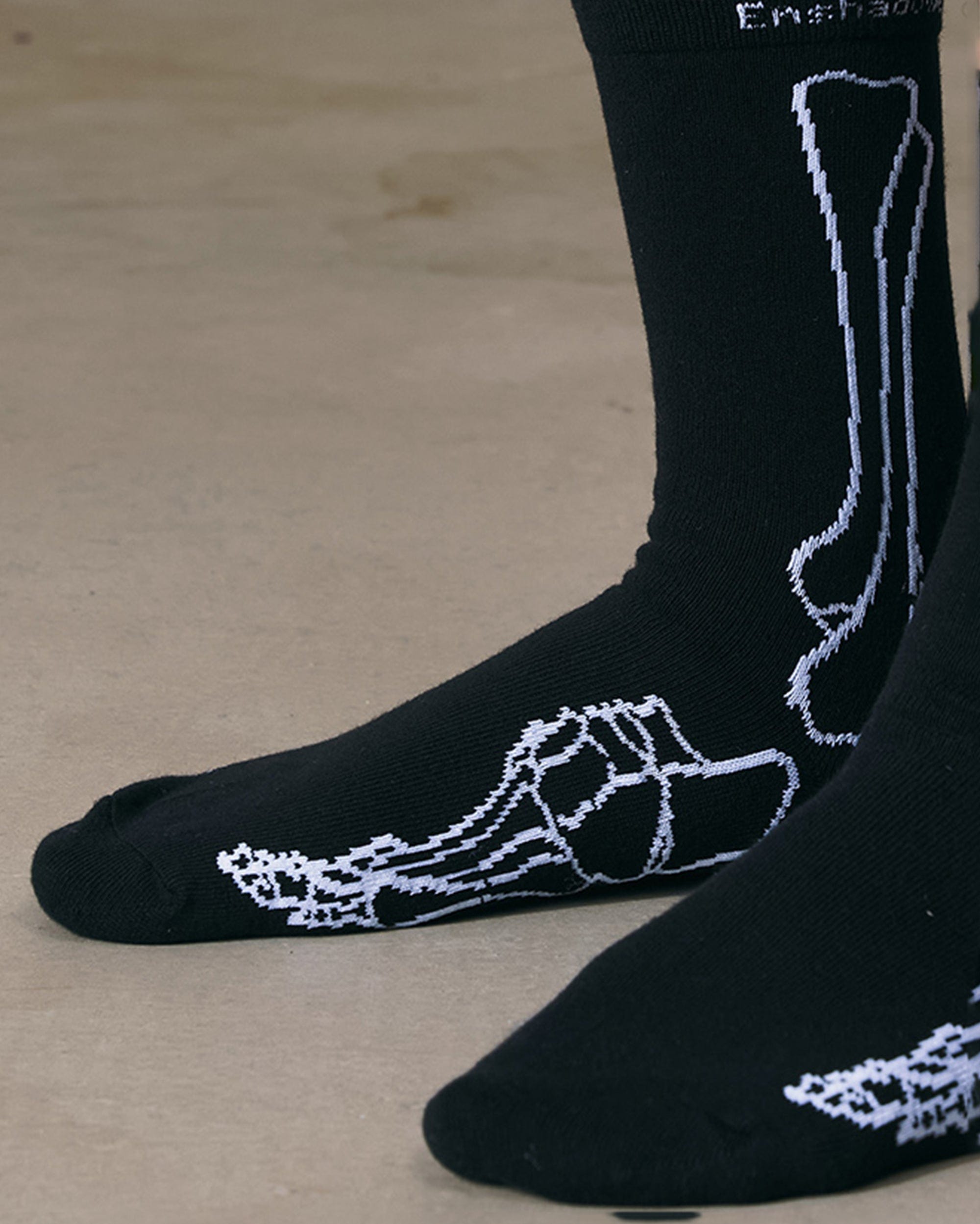 ENSHADOWER Skeleton Socks