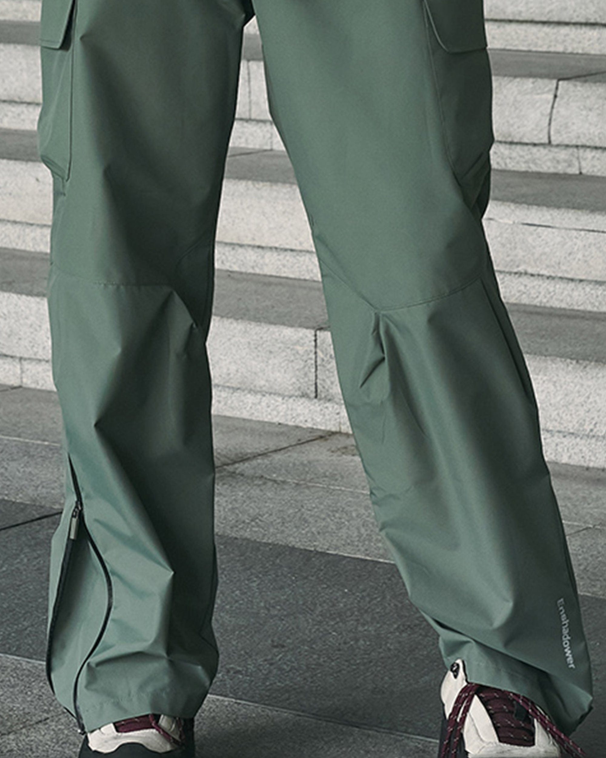 ENSHADOWER Waterproof Pleated Spliced Multi-pocket Pants