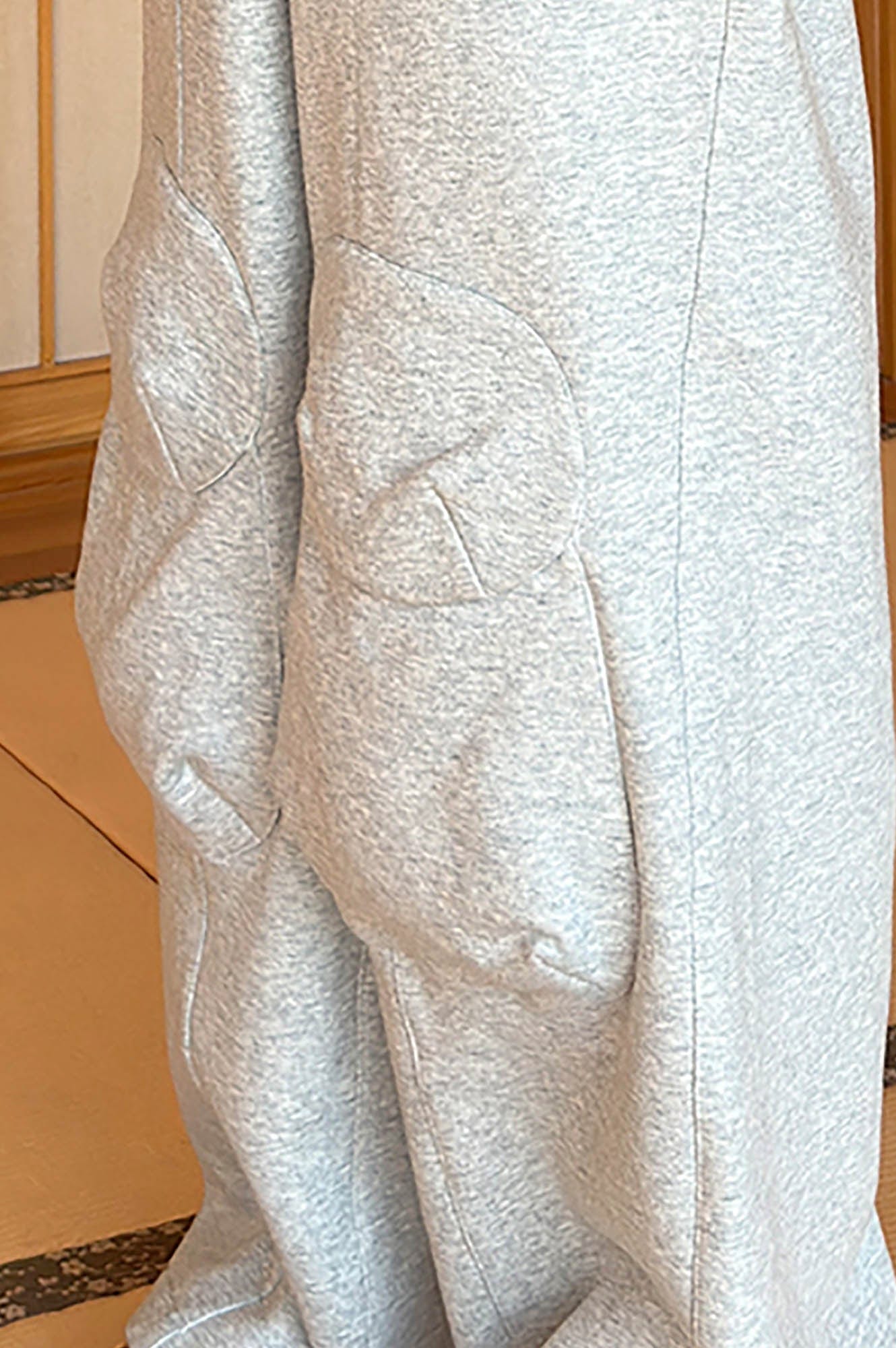 MIICHOUS Wide-Leg Cargo Sweatpants