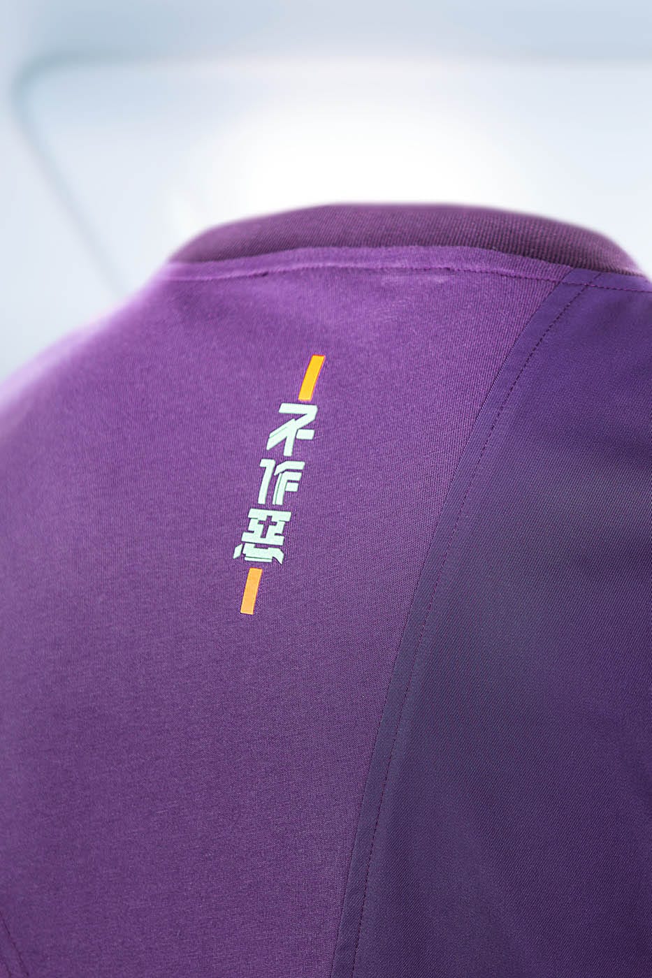 XIPHEVIL Asymmetrical Spliced Double-Pocket T-Shirt