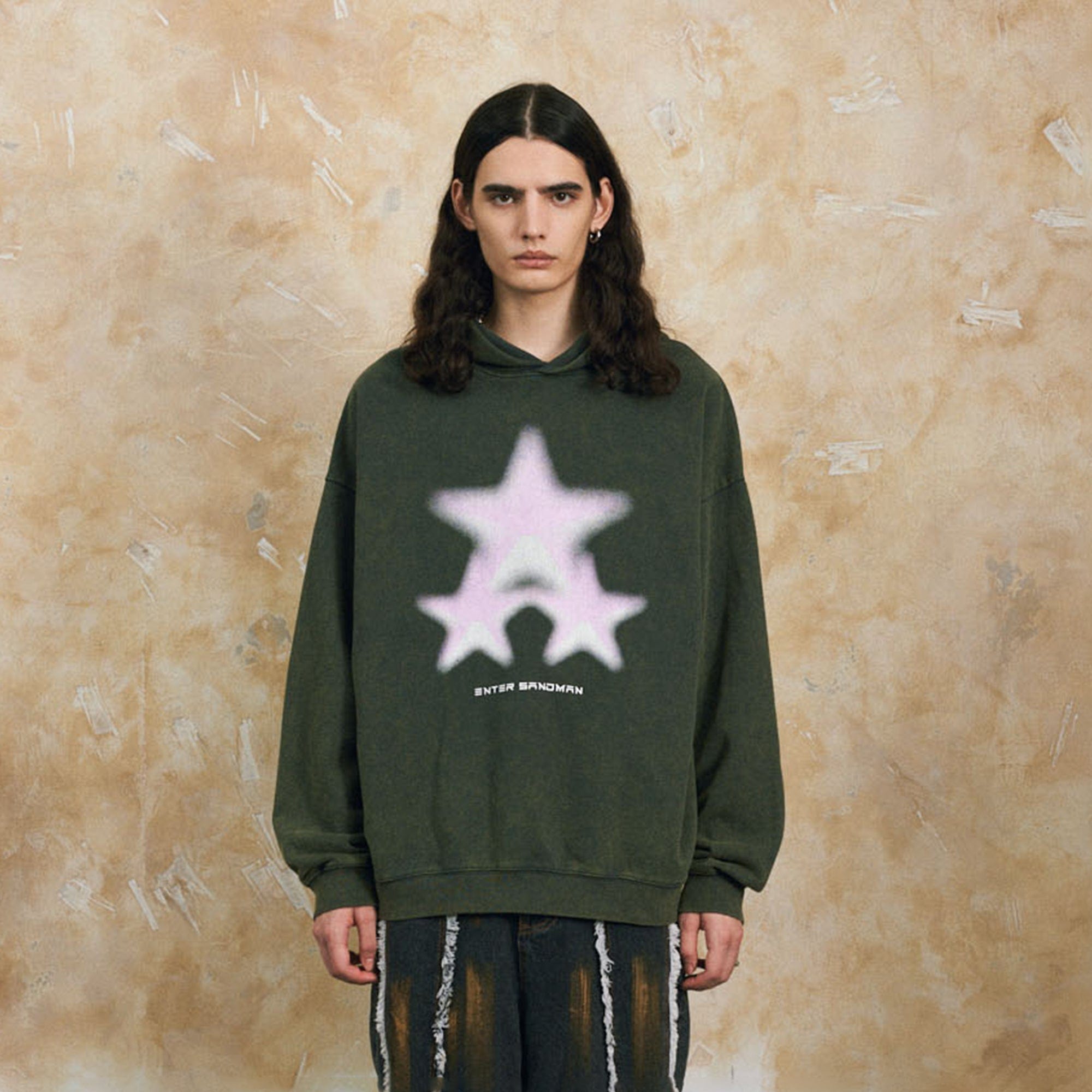 OVDY Soft Stars Faded Hoodie