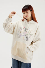 CONKLAB Doodle Knitted Pocket Hoodie