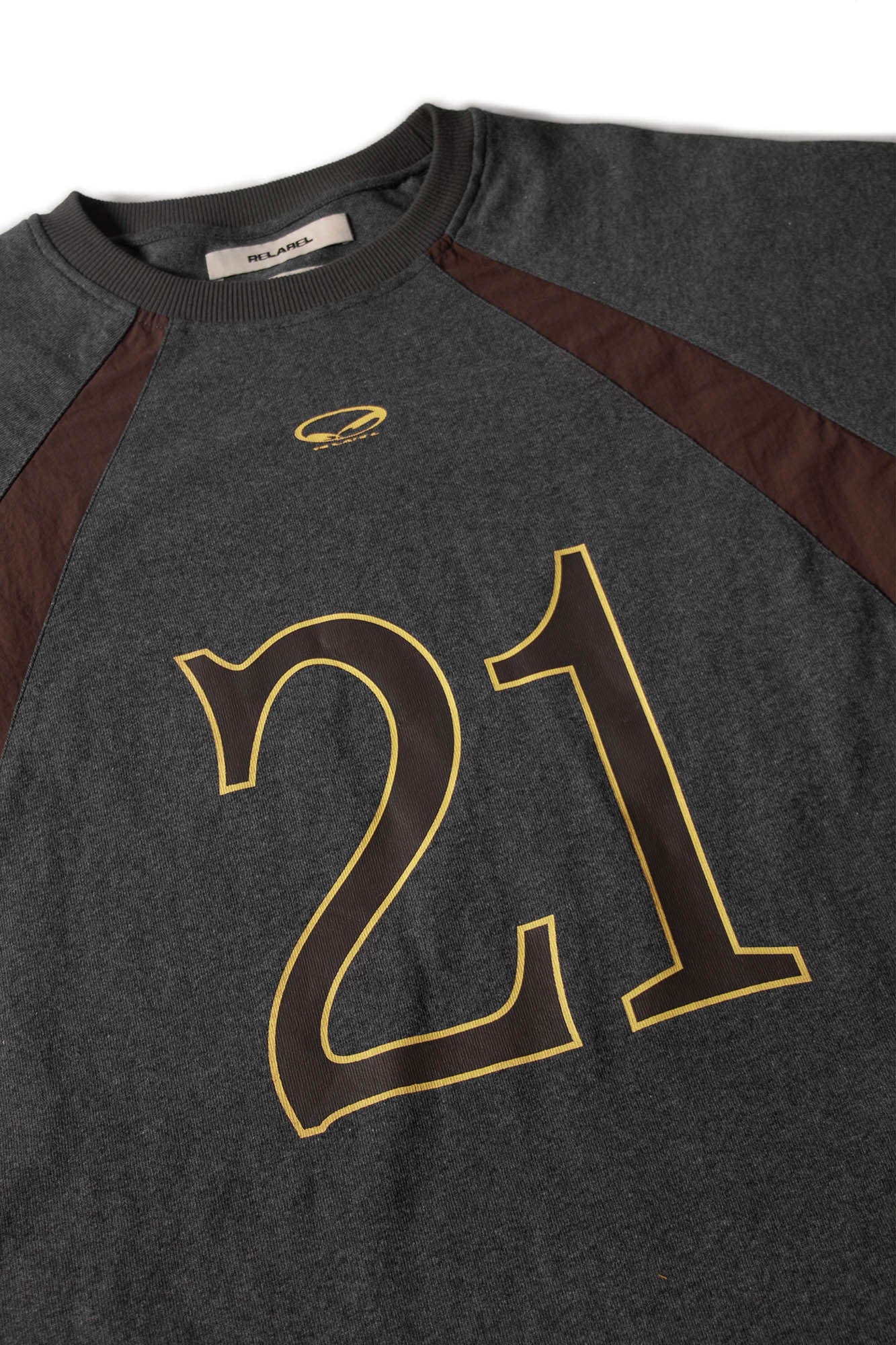 RELABEL No.21 Spliced Layered Long-Sleeve Tee