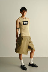 KADAKADA BPM Patchwork Knitted Vest