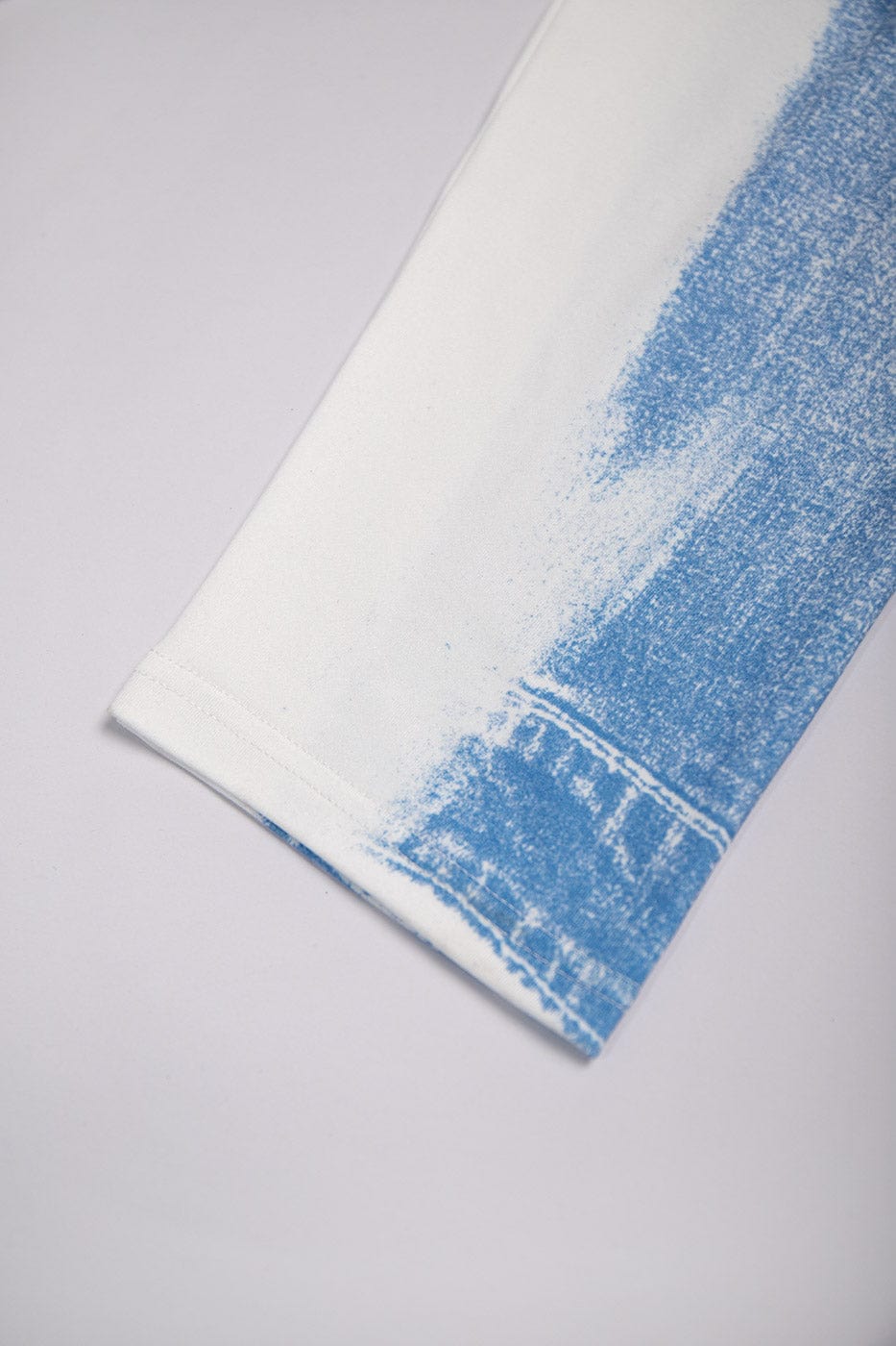 LEONSENSE Denim Print L/S T-Shirt