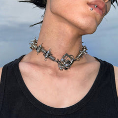 ILLUSORY Ex Machina Mechanical Rivet Necklace