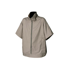 RELABEL Utility Stand Collar Half-Sleeve Jacket