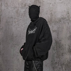 UNDERWATER Hellbound Wing Distressed Elevated Hoodie