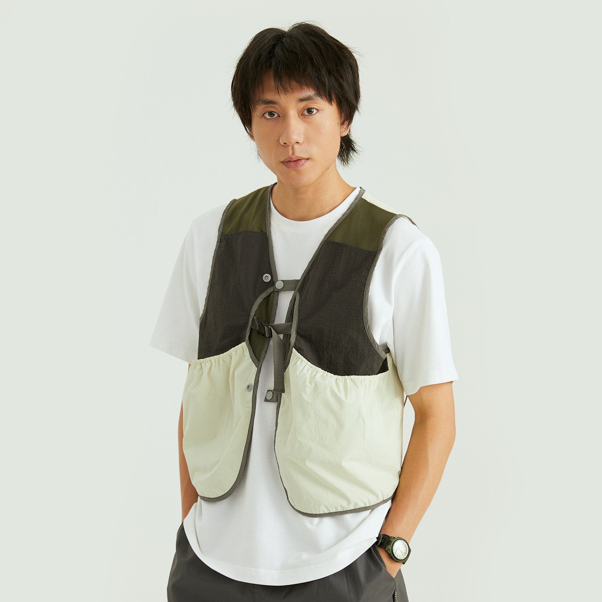 ONADAILYBASIS Trail Water-Repellent Contrast Utility Vest