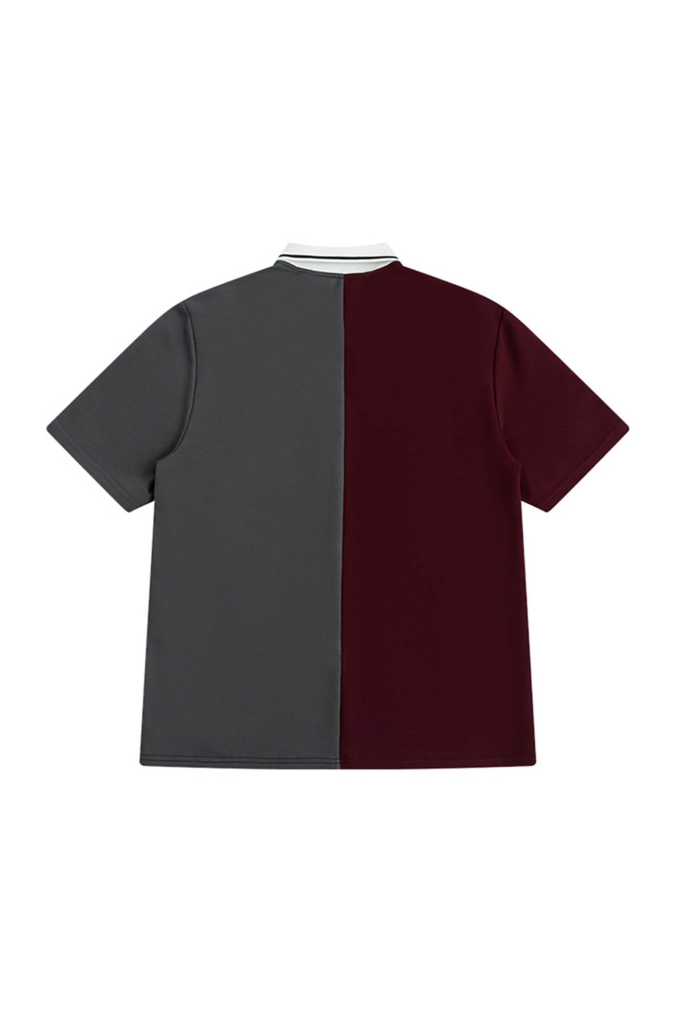 ENSHADOWER Retro Contrast Panel Polo T-Shirt