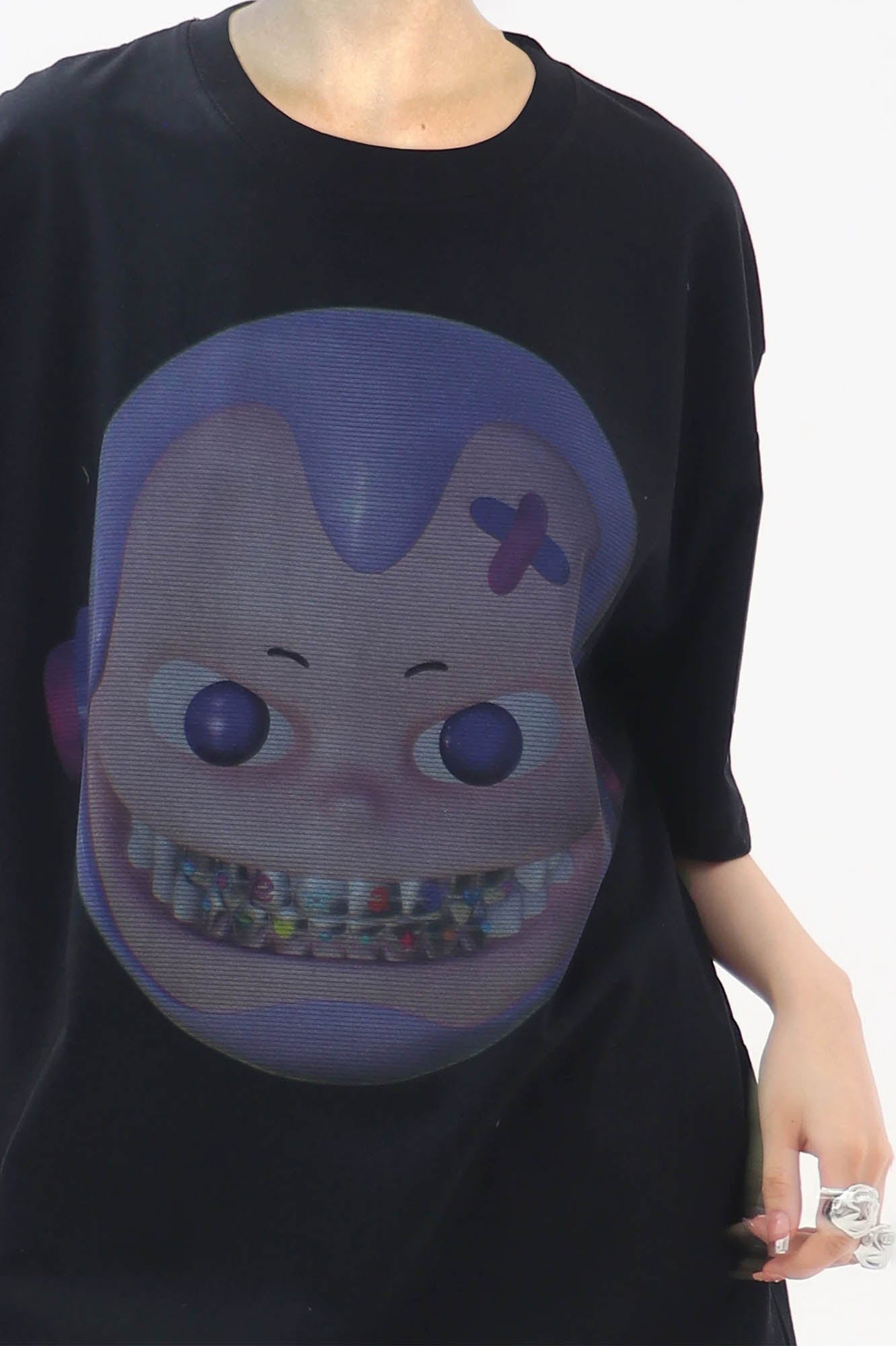 EMBRYO The Face Graphic T-Shirt Black