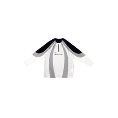 MIICHOUS Arc Contrast Panel Raglan UV Protection Long-Sleeve Tee
