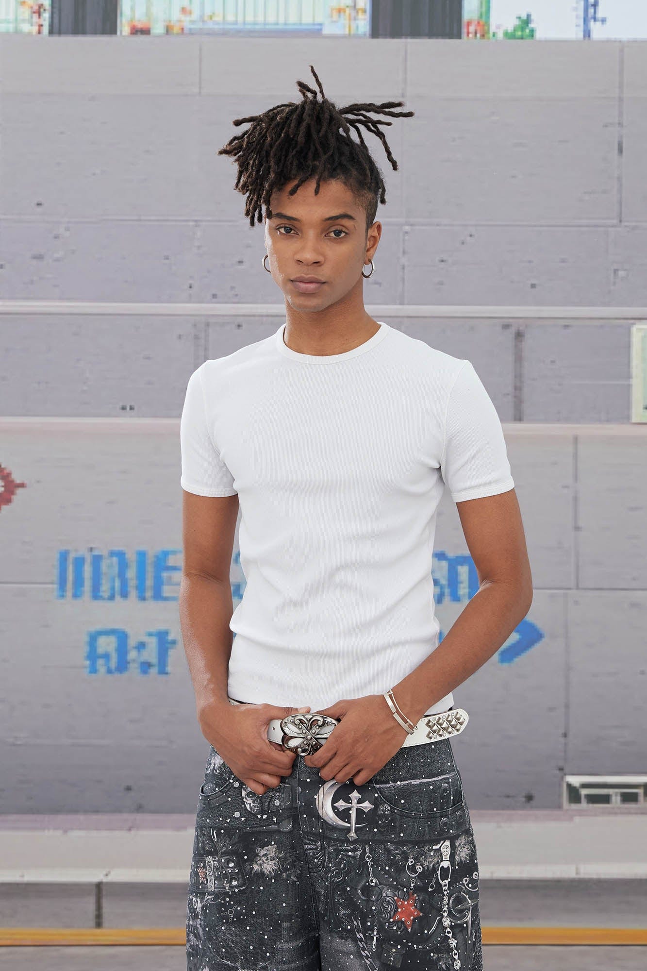 DND4DES Essential Ribbed Slim-Fit T-Shirt
